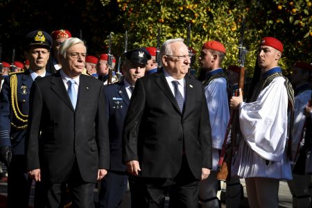 Τη στήριξη του Ισραήλ στα εθνικά θέματα ζήτησε ο Παυλόπουλος