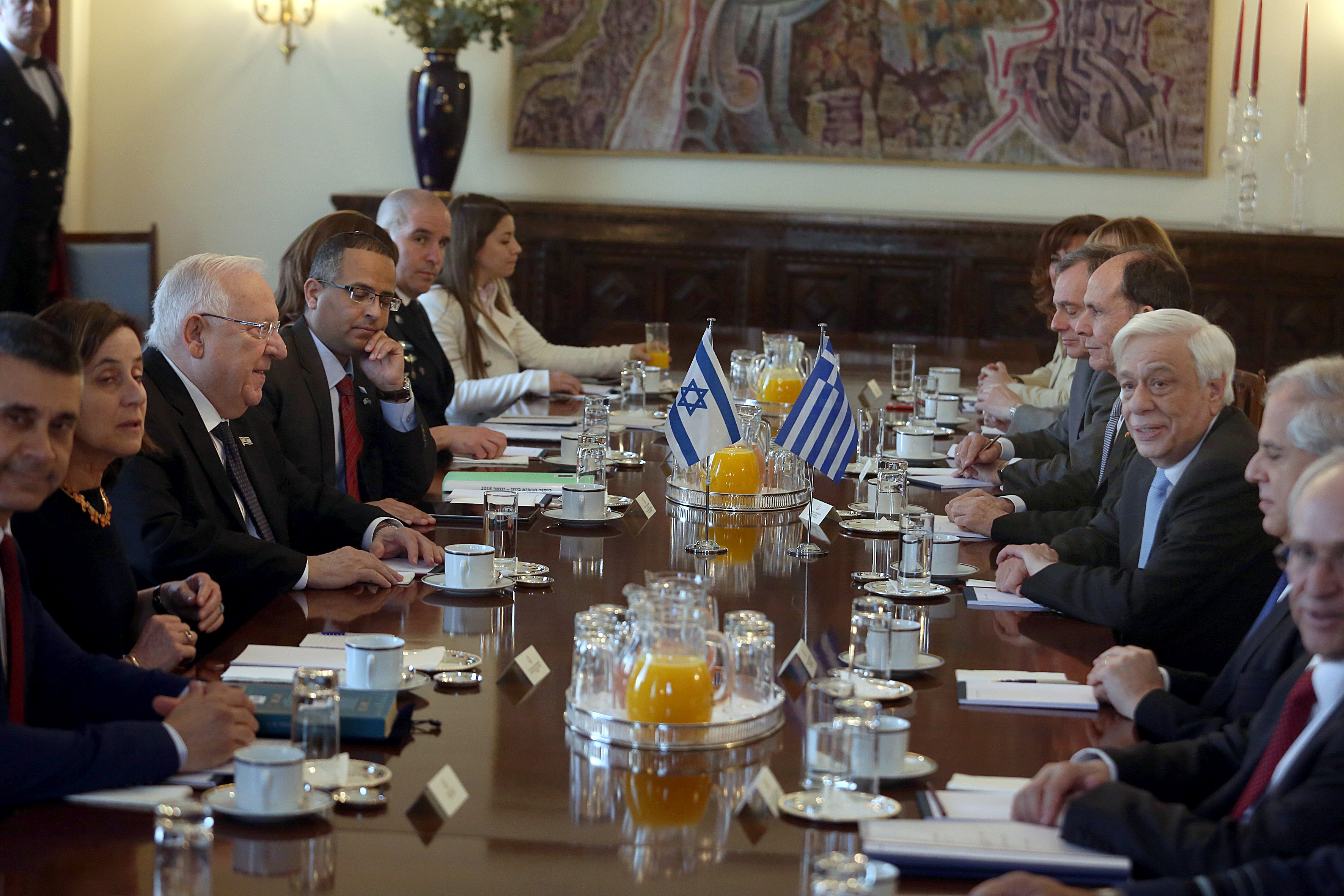 Israeli president’s visit confirms strategic partnership in Greece
