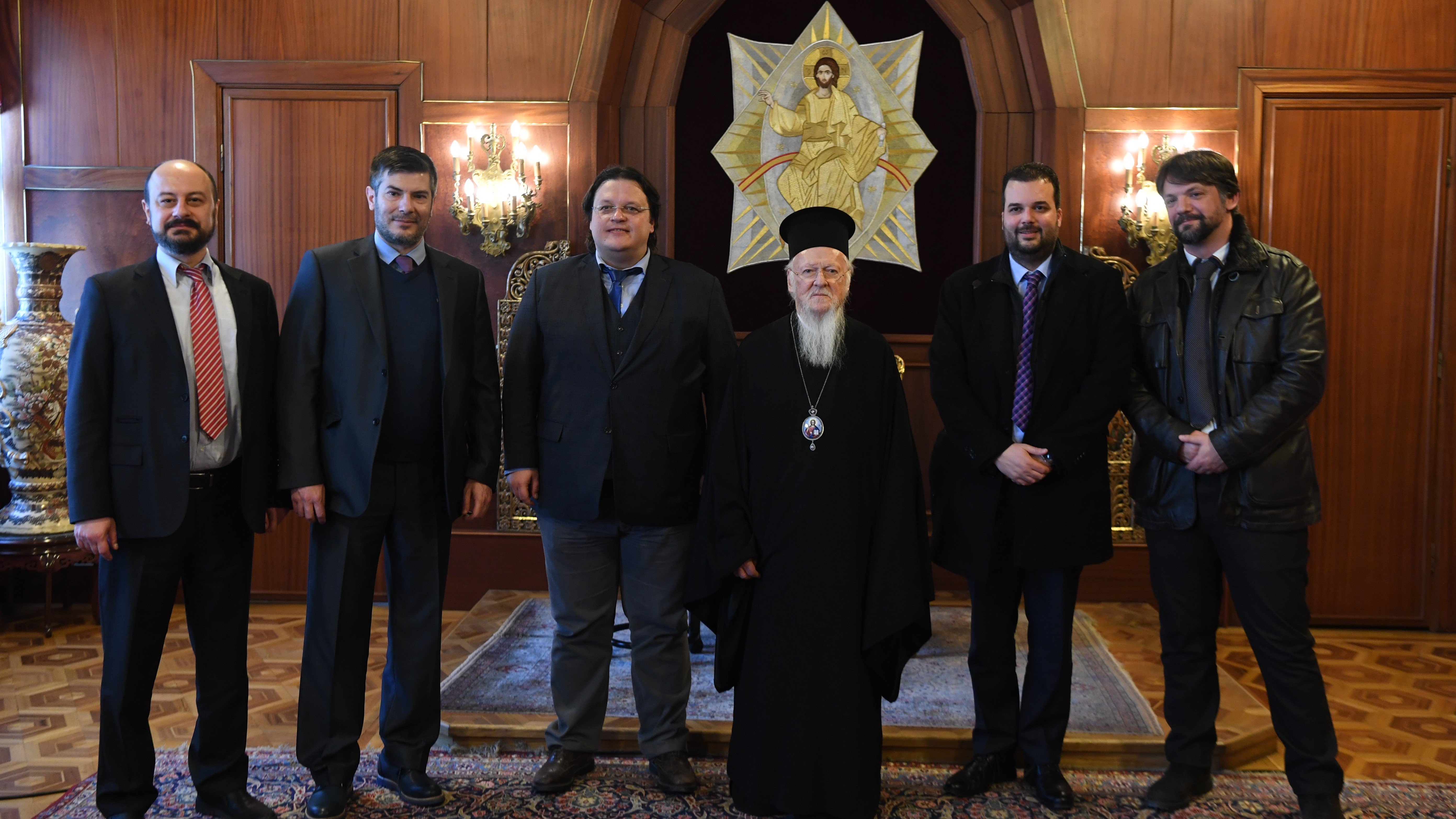 Συνάντηση Δημοκρατικής Ευθύνης με τον Οικουμενικό Πατριάρχη