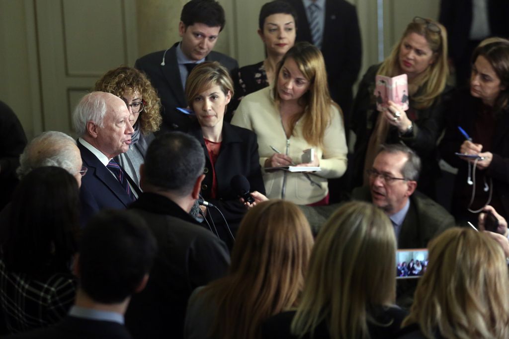 Kotzias, Nimetz discuss FYROM name, Greek proposal for comprehensive accord