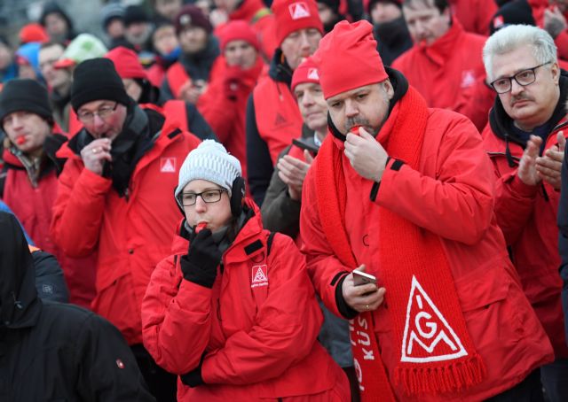 Γερμανία: 1,6% ο πληθωρισμός και συμφωνία για 4,3% αυξήσεις μισθών