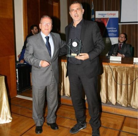 Βράβευση Γ.Μώραλη για το φιλανθρωπικό έργο της ΠΑΕ Ολυμπιακός