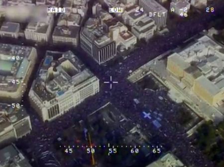 Πολιτική κόντρα για το βίντεο της ΕΛ.ΑΣ. στο συλλαλητήριο