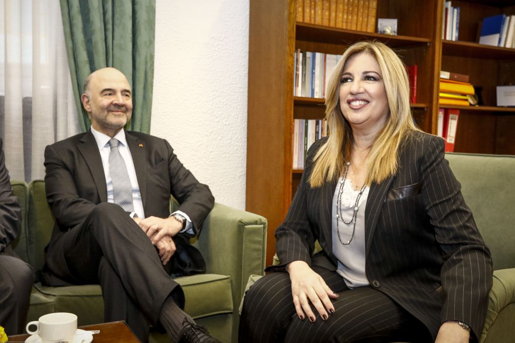 Τι συζήτησαν Φ. Γεννηματά – Π. Μοσκοβισί