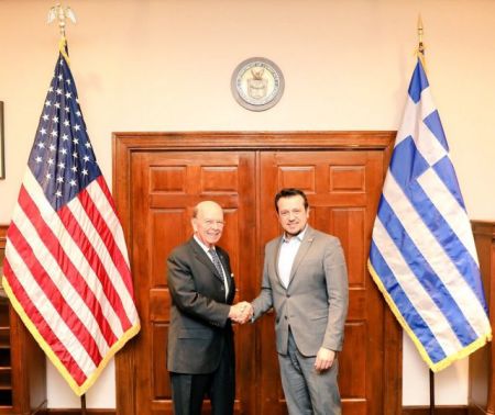 Συνάντηση Παππά με τον υπουργό Εμπορίου των ΗΠΑ