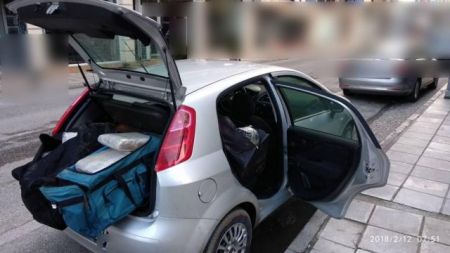 Μπλόκο της ΕΛΑΣ σε εξήντα ένα κιλά χασίς