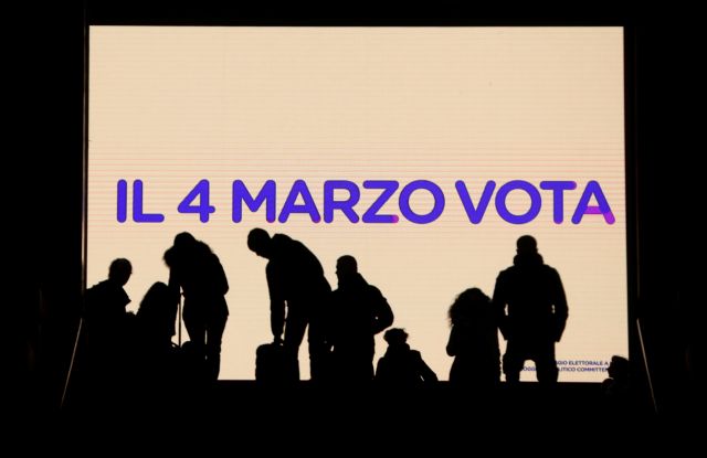 Ιταλία: Προβάδισμα στο κίνημα Πέντε Αστέρων δίνουν οι δημοσκοπήσεις