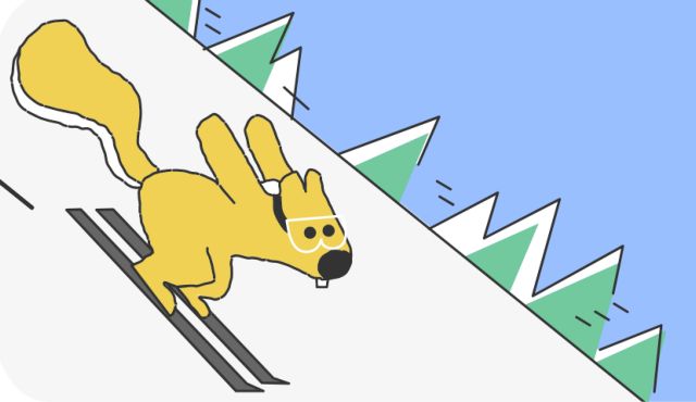 Ένας σκίουρος πρωταγωνιστής στο Google doodle