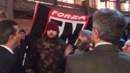 Ιταλία: Μέλη της νεοφασιστικής Forza Nuova έκαναν «ντου» σε τηλεοπτικό στούντιο