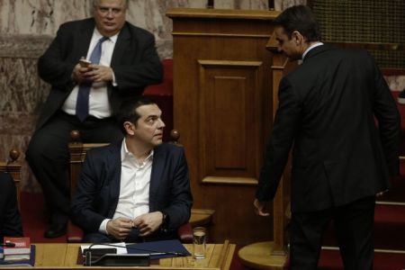 Σκληρή επίθεση Τσίπρα στον Μητσοτάκη