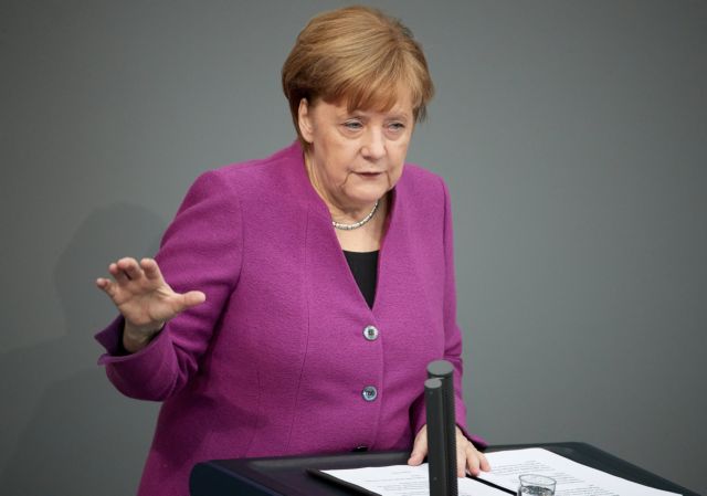 Μέρκελ: «Η Γερμανία πηγαίνει καλά, μόνο εφόσον πηγαίνει και η Ευρώπη»