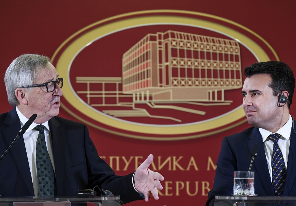 Γιούνκερ: Δεν ήρθα στα Σκόπια για να ανακοινώσω οριστική ημερομηνία ένταξης