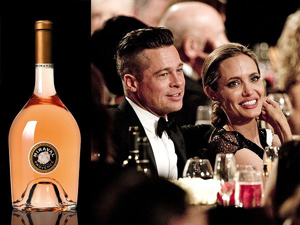 Χώρια στη ζωή, μαζί στο… κρασί Τζολί και Πιτ