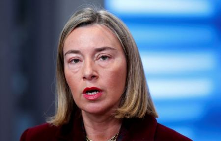 Μογκερίνι: Ζητά στήριξη της εκεχειρίας στη Συρία από Ιράν, Ρωσία, Τουρκία