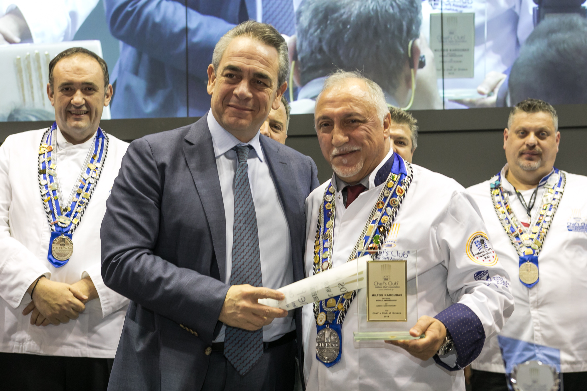 Ο Μίλτος Καρούμπας παγκόσμιος πρεσβευτής της ελληνικής γαστρονομίας