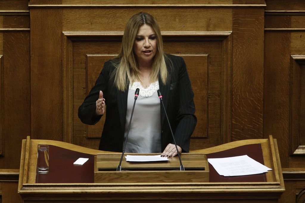 Γεννηματά – Novartis: Ανακοίνωσε ότι το κόμμα της αποχωρεί από τη διαδικασία