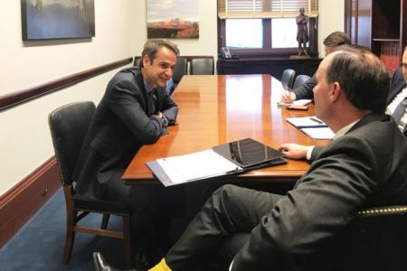 Επαφές του Κ. Μητσοτάκη στην Ουάσιγκτον