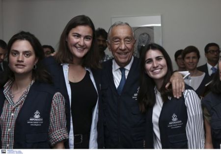 Πρόεδρος Πορτογαλίας: Γενναία η πολιτική της Ελλάδας στο προσφυγικό