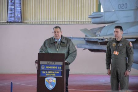 Καμμένος: Μεγαλύτερη θα είναι χρόνο με το χρόνο η άσκηση «Ηνίοχος»