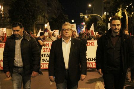 Συλλαλητήριο του ΠΑΜΕ για τις συλλογικές συμβάσεις