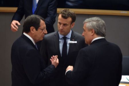 Αναστασιάδης: Ξεκάθαρη η στήριξη της ΕΕ απέναντι στην Κύπρο