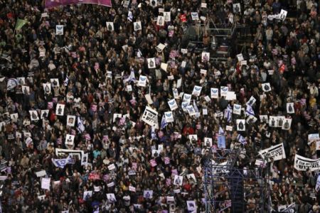 Ισραήλ: Διαδηλωτές κατά της απέλασης αφρικανών μεταναστών