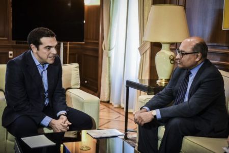 Οι επενδύσεις στη συνάντηση Τσίπρα-προέδρου της Τράπεζας Ανασυγκρότησης