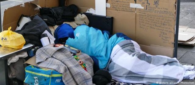 DW: Περισσότεροι άστεγοι στην Ευρώπη