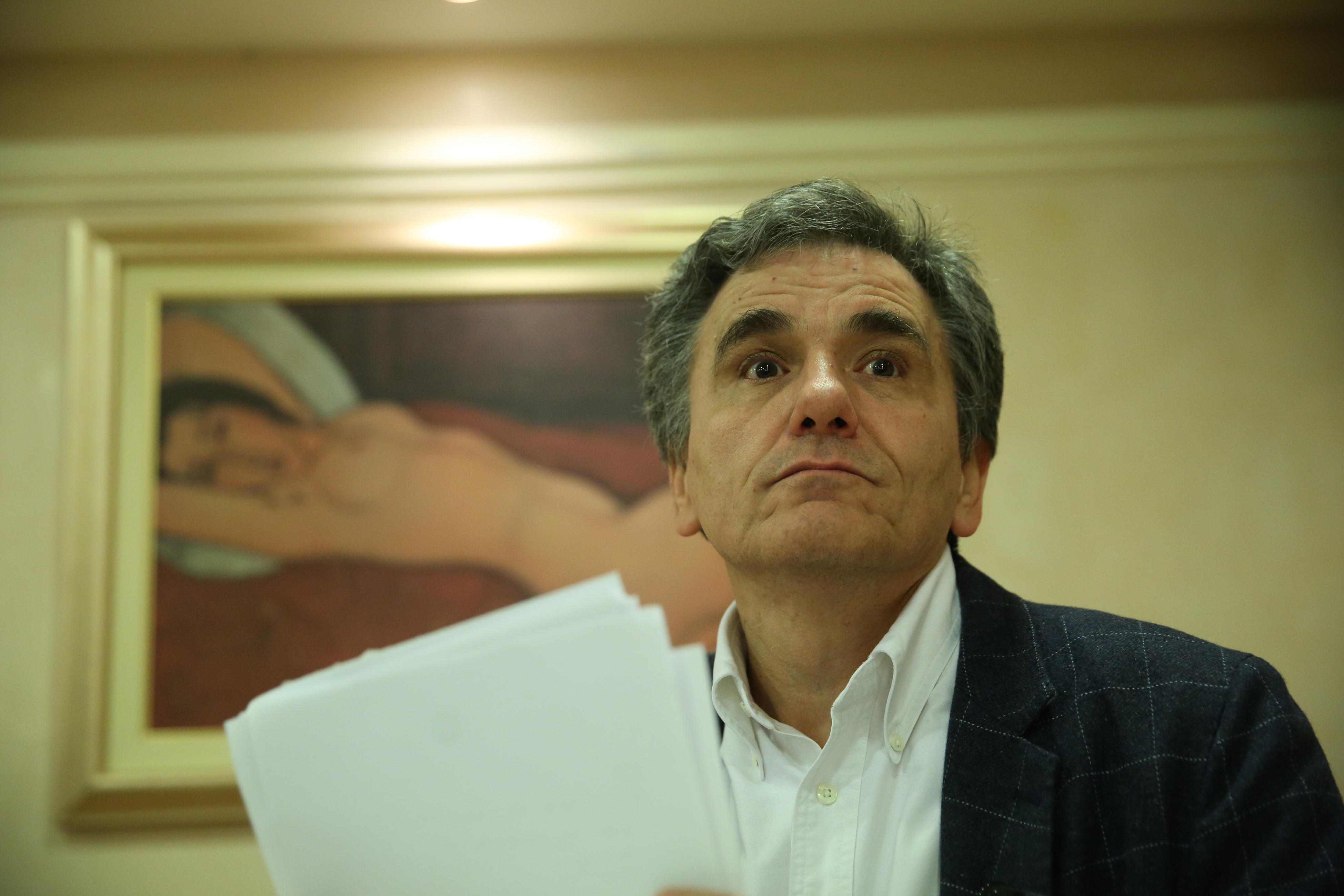 Tsakalotos rejects post-bailout precautionary credit line, admits over-taxation