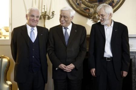 Παρασημοφορήθηκαν οι μεταφραστές Νικολά Κροτσέτι και Μισέλ Βόλκοβιτς