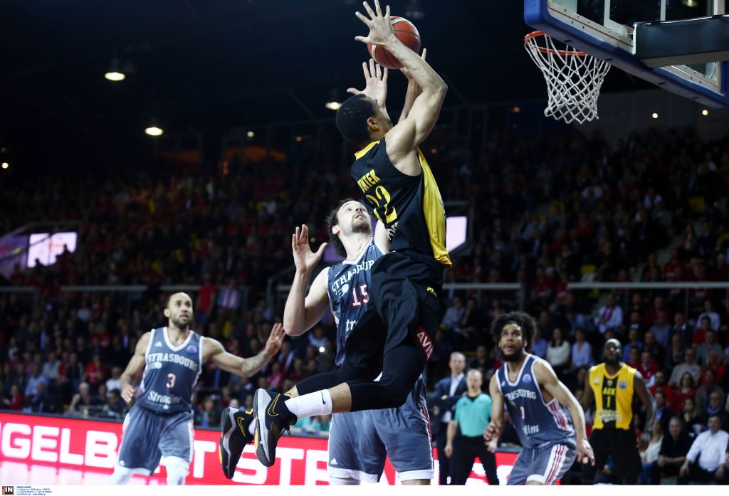Basketball Champions League: Στρασμπούρ – ΑΕΚ 83 – 83