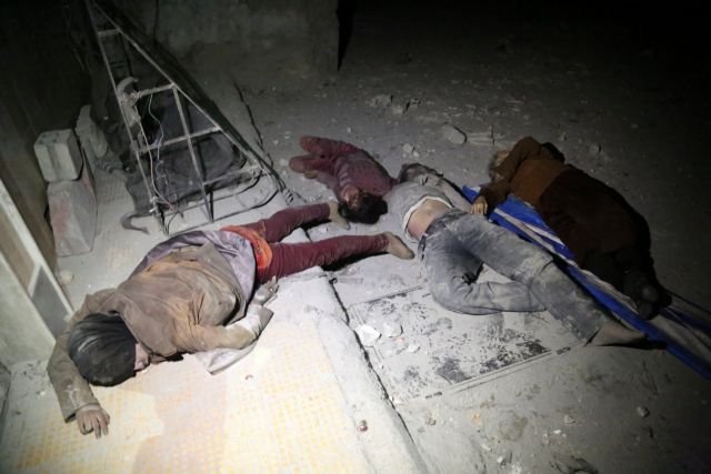 Σφαγή στη Συρία: Πολλοί νεκροί και τραυματίες από πυραυλική επίθεση