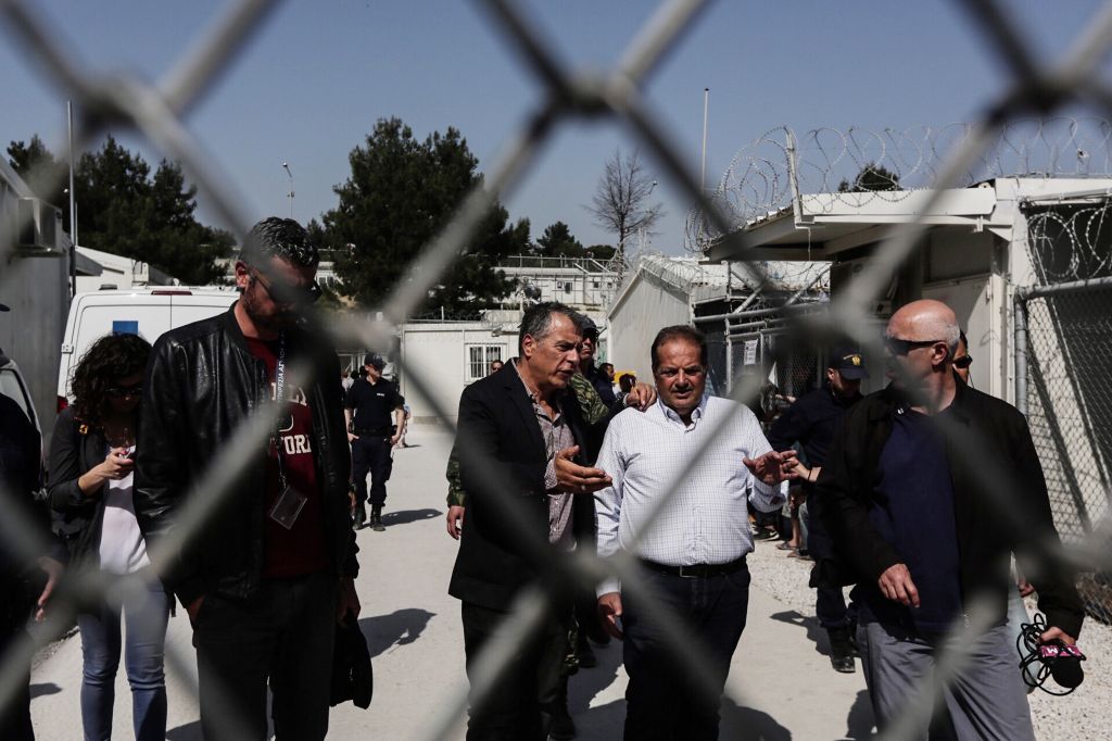 Περιοδεία Θεοδωράκη στη Μυτιλήνη και τη Μόρια