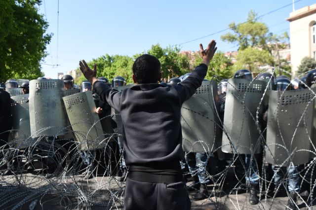 Αρμενία: Κορυφώνονται οι διαδηλώσεις κατά του Σαρκισιάν