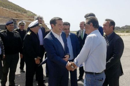 Ο Αλ. Τσίπρας απέτισε φόρο τιμής στην Κυρά της Ρω