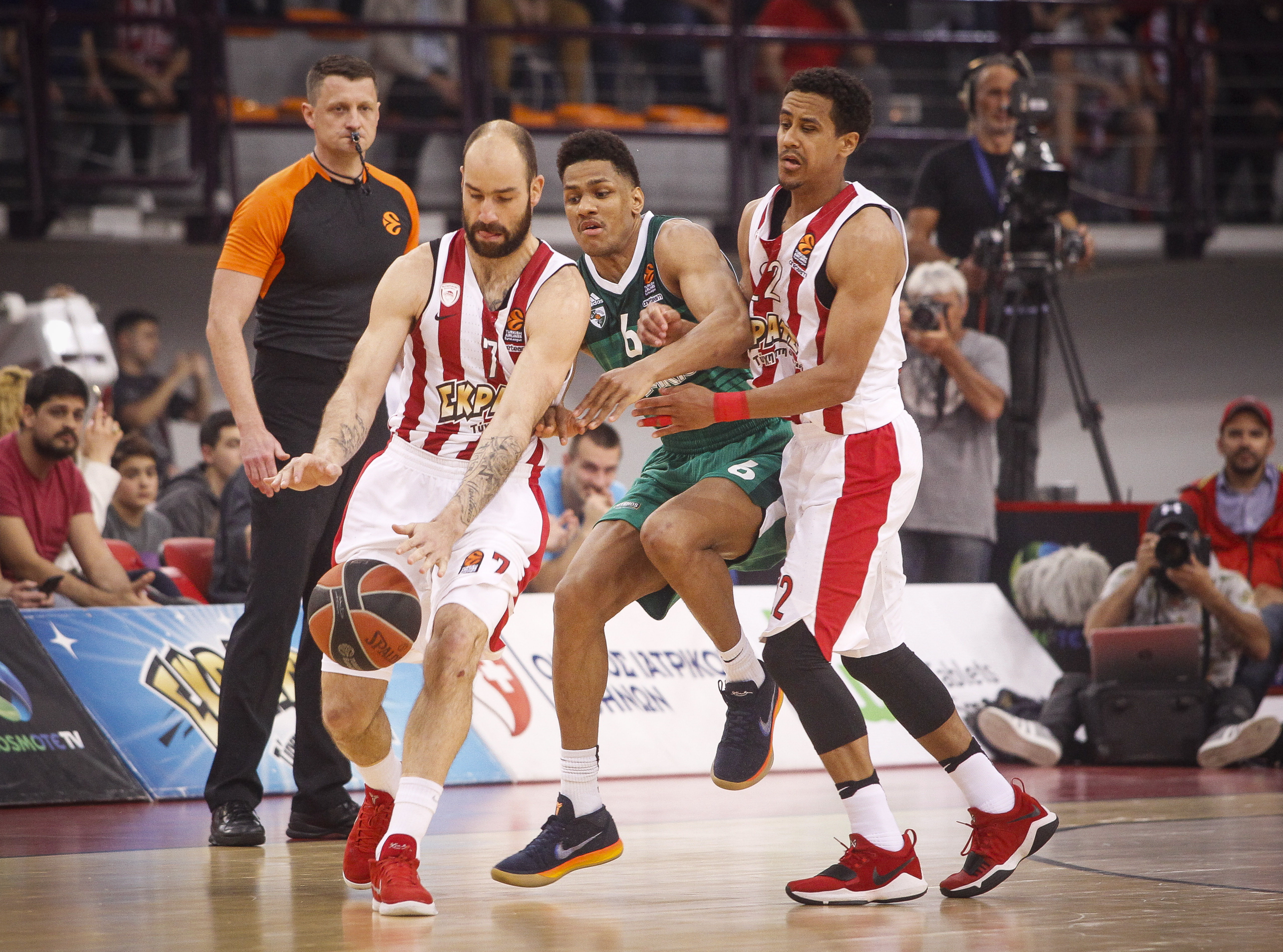 EuroLeague: Ολυμπιακός – Ζαλγκίρις 78 – 87 (72 – 72 κ.α.)