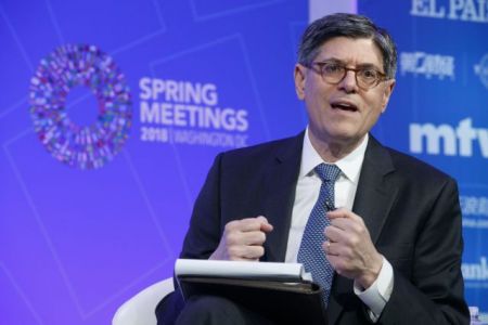 Τζακ Λιου: Σε καλό δρόμο η υπόθεση του ελληνικού χρέους