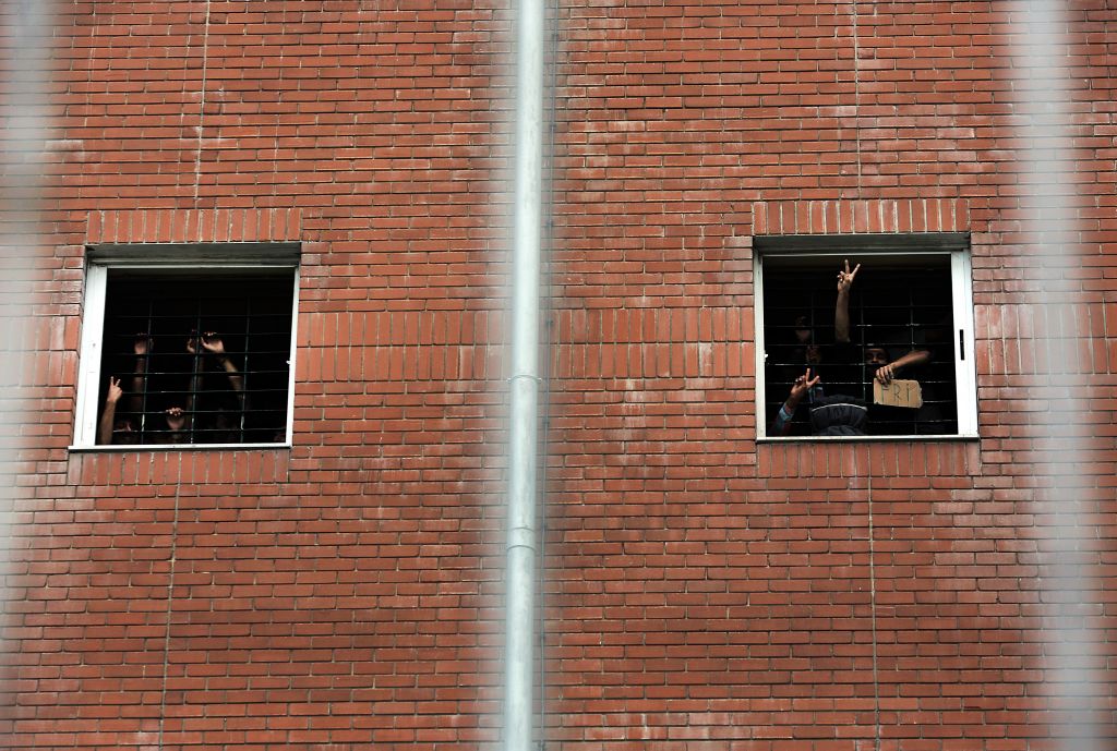 Πυρκαγιά στο Τμήμα Αλλοδαπών στην Πέτρου Ράλλη