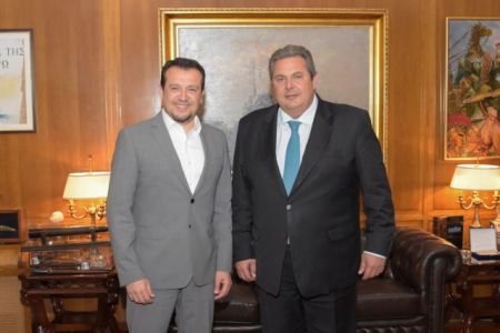 Συνάντηση Καμμένου – Παππά για το ελληνικό διαστημικό πρόγραμμα