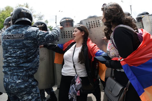 Πολιτικές συλλήψεις στην Αρμενία