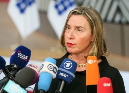 Μογκερίνι: Η ΕΕ επισπεύδει την εισφορά για τους παλαιστίνιους πρόσφυγες