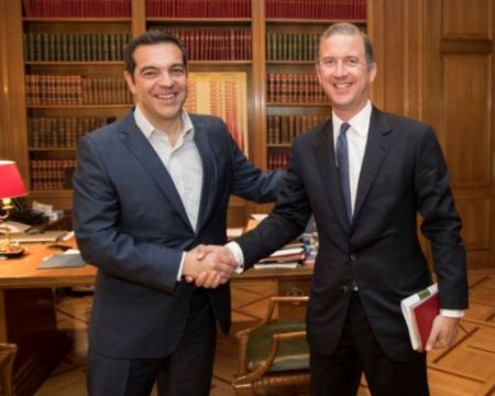 Τα σχέδια ανάπτυξης της SNAM για τον ΔΕΣΦΑ ανέλυσαν Τσίπρας και Αλβέρα