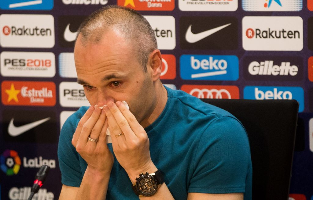 Ινιέστα: Επίσημη ανακοίνωση για την αποχώρηση του από την Μπαρτσελόνα