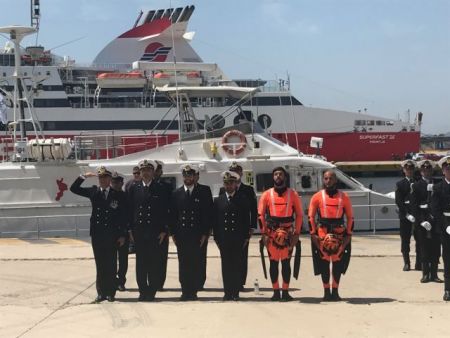 Βράβευση της ιταλικής ακτοφυλακής για διάσωση μεταναστών