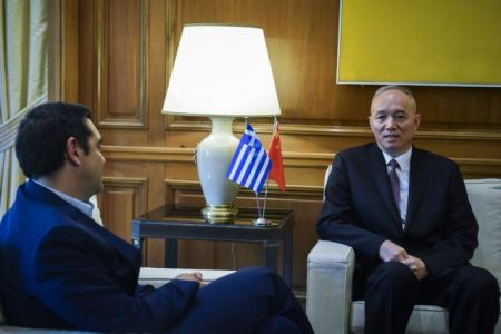 ΓΓ του ΚΚ Κίνας σε Τσίπρα: Ευχές για καλή έξοδο από την κρίση