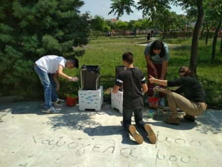 Μαθητές μεταμόρφωσαν το εγκαταλελειμμένο πάρκο της γειτονιάς τους