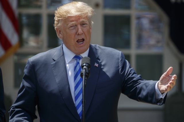 Τραμπ: Μεγάλη ημέρα για το Ισραήλ η μεταφορά της πρεσβείας των ΗΠΑ