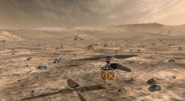 H NASA θα στείλει ελικόπτερο πάνω από τον Αρη