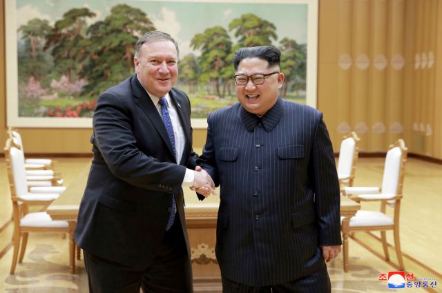 Ξαναεπισκέπτεται ο Πομπέο την Βόρεια Κορέα για τα πυρηνικά