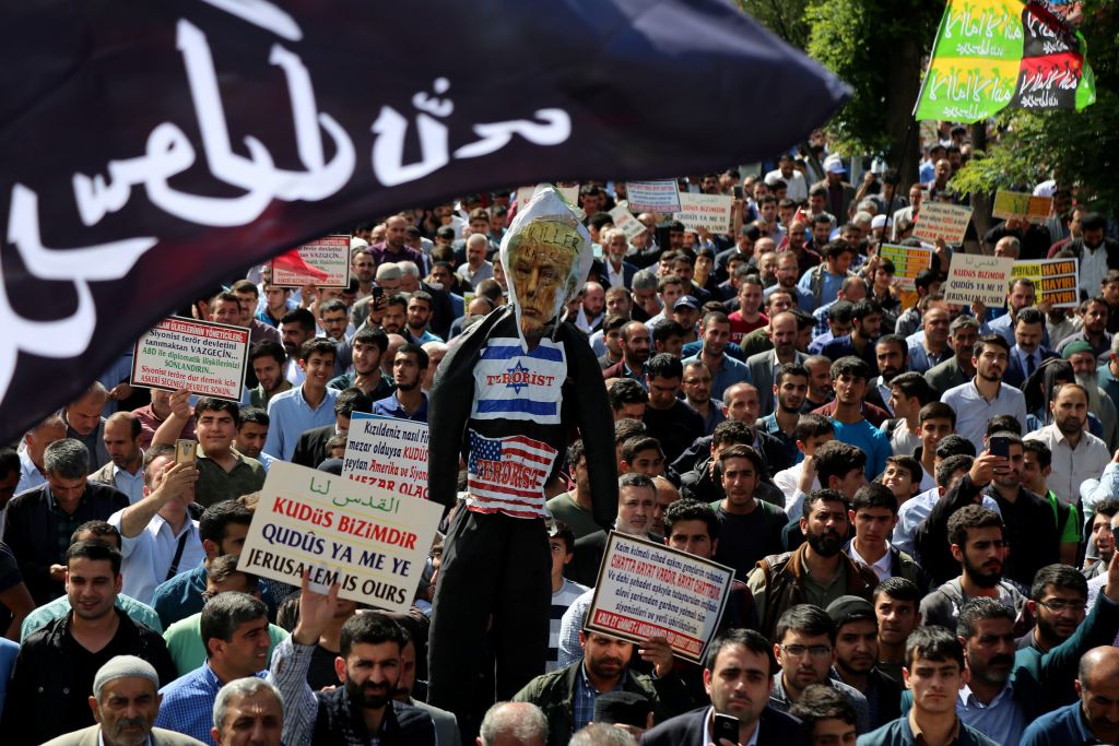 Τουρκία: Χιλιάδες στους δρόμους σε συμπαράσταση στον παλαιστινιακό λαό